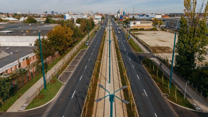 Calea Stan Vidrighin, finalizată. Se reia circulația tramvaielor