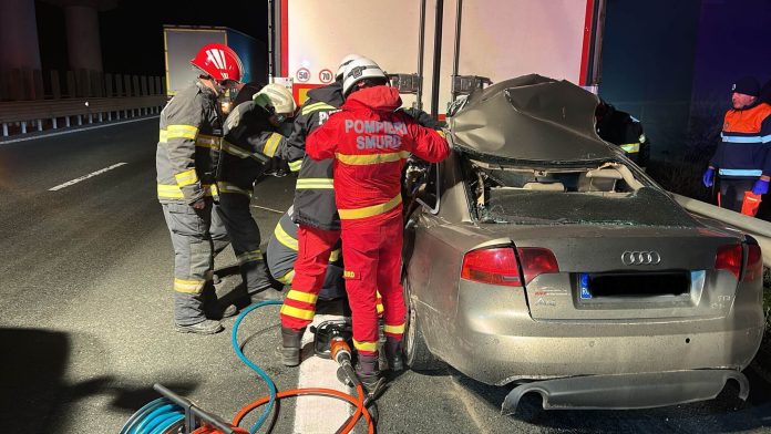 Accident mortal pe A1, între Timișoara și Arad