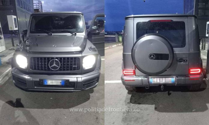 Mașină de 200.000 de euro, căutată în Italia, depistată la frontieră, în Timiș