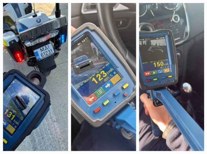 Peste 1000 de amenzi aplicate șoferilor vitezomani, prinși pe drumurile din Timiș (1)