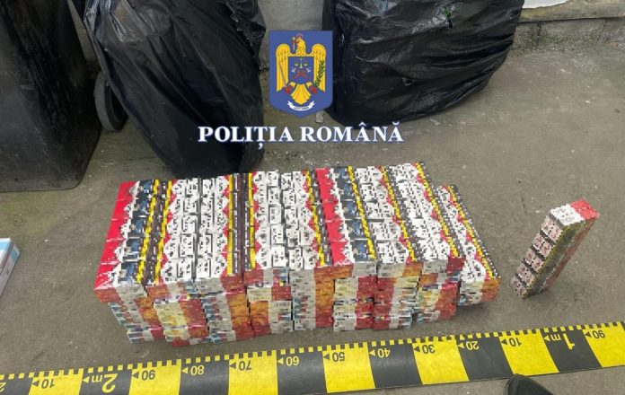 Țigări de contrabandă, confiscate în Timiș (1)