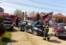 VIDEO. Accident cu trei răniți. Două victime sunt copii