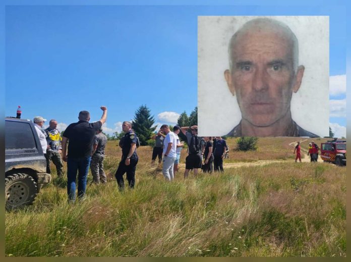 Bărbat dat dispărut în Banat. Este căutat de zeci de persoane, cu drone și câini