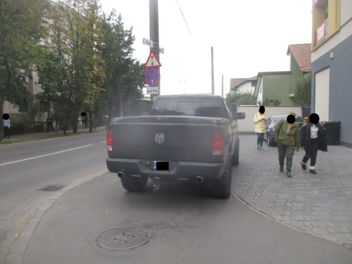 Timișoara, orașul „bizonilor”. Sute de mașini și mii de amenzi de la începutul anului