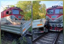 Accident feroviar cu trei persoane rănite în vestul țării
