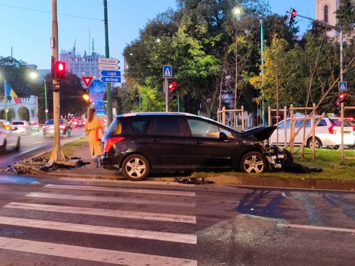 Accidente la Punctele Cardinale din Timișoara
