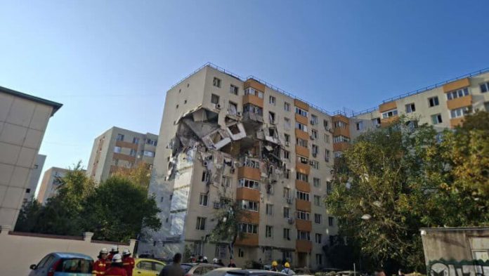 VIDEO. Explozie într-un bloc din București. Sunt trei morți și 17 răniți
