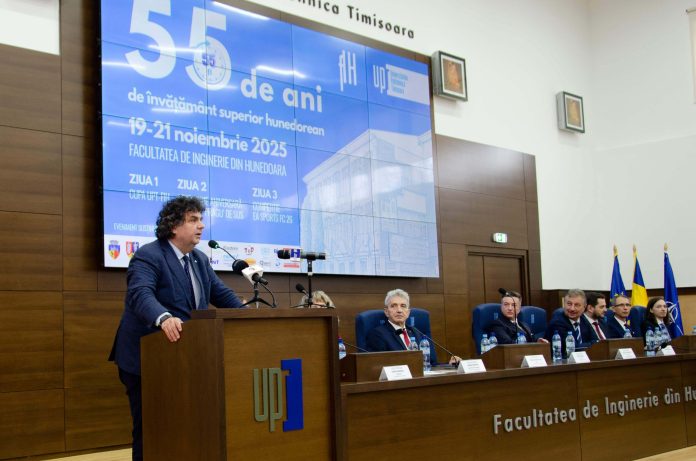 Facultatea de Inginerie din Hunedoara a Universității Politehnica Timișoara a împlinit 55 de ani