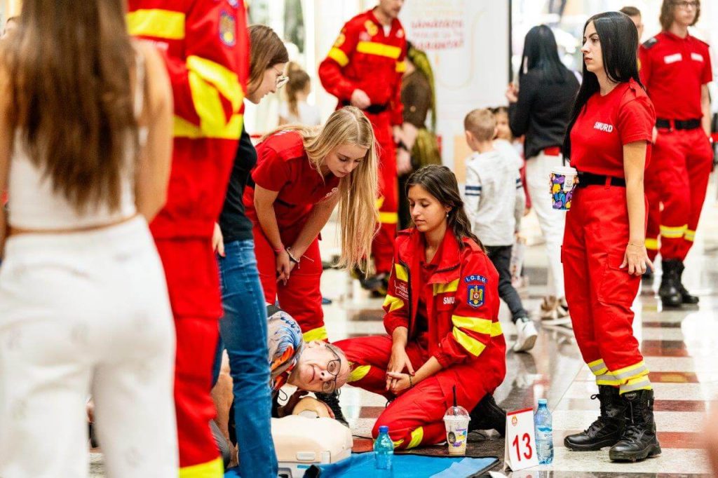 Maratonul Resuscitării, activități sportive și teatru interactiv pentru copii, în weekend, la Iulius Town