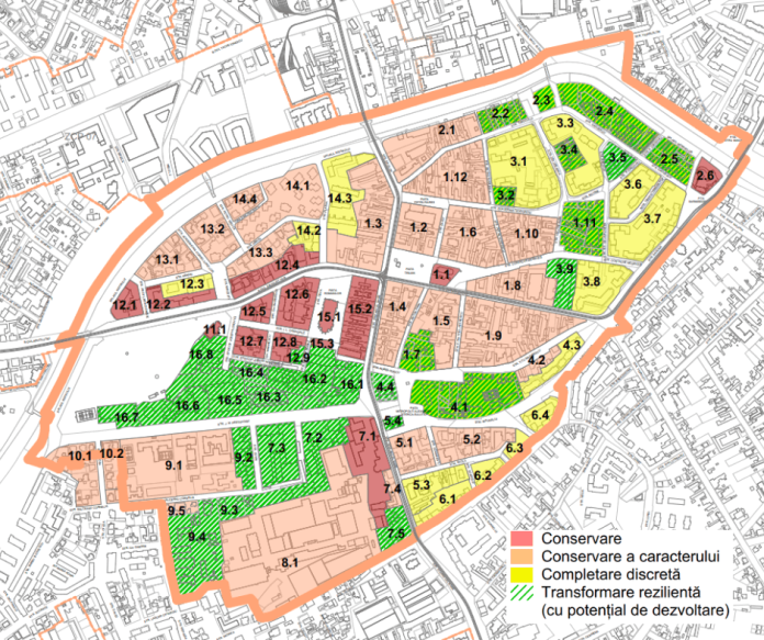Planul Urbanistic pentru zona Fabric, lansat în consultare publică