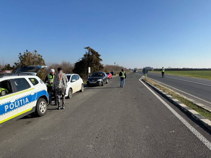 Razie pe tot DN6 în Timiș, de la Cenad la limita cu județul Caraș-Severin
