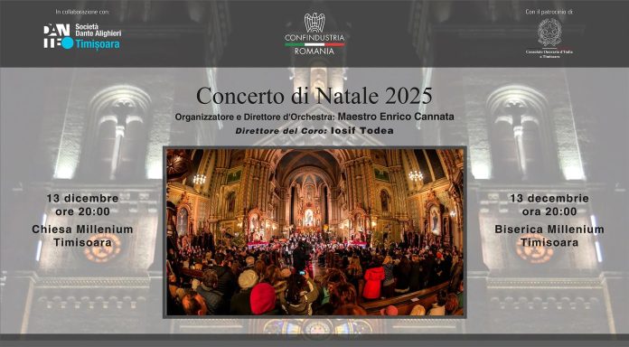 Concert de Crăciun la Biserica Millennium din Timișoara