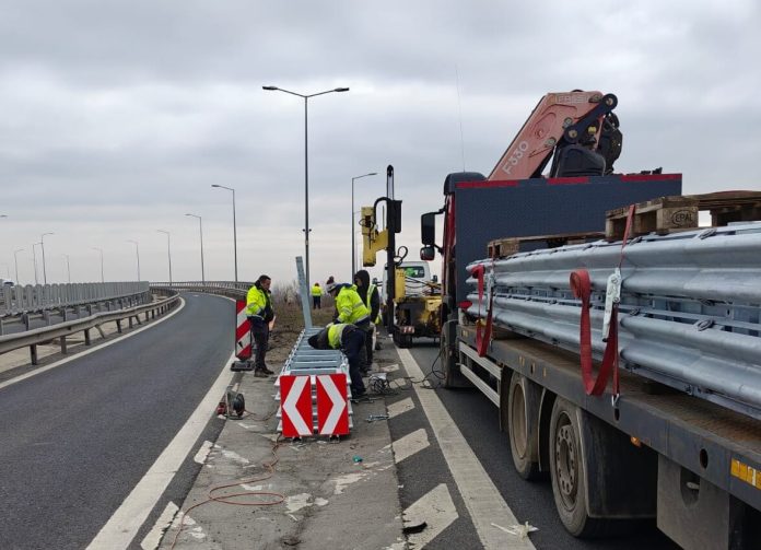Intervenții și restricții pe autostrada A1. Șoferilor le este recomandat să circule cu prudență