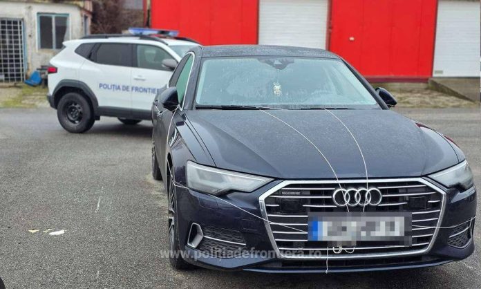 Mașină de 30.000 de euro căutată în Germania, depistată la frontiera dintre România și Serbia