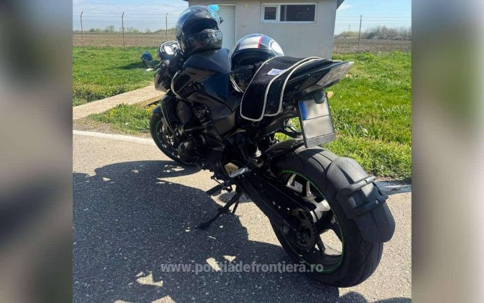Motocicletă de 8000 de euro căutată în Italia, depistată în Timiș