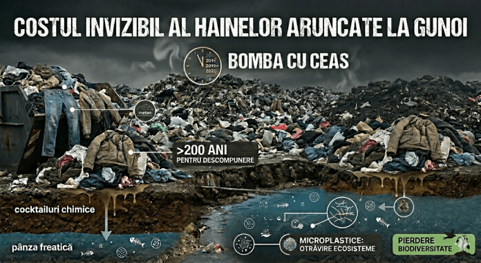 „Costul invizibil” al deșeurilor textile. Ce se întâmplă cu hainele pe care nu le reciclăm corect