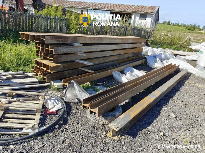Furturi repetate pe șantierul căii ferate Timișoara – Lugoj. Polițiștii au descins la domiciliile hoților