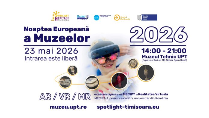 Noaptea Europeană a Muzeelor 2026 la Universitatea Politehnica Timișoara
