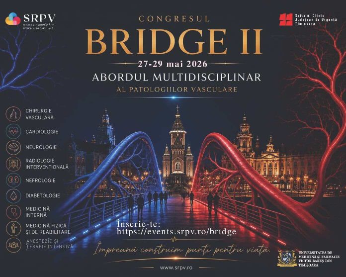 Conferință dedicată bolilor vasculare, la Timișoara, cu zeci de specialiști