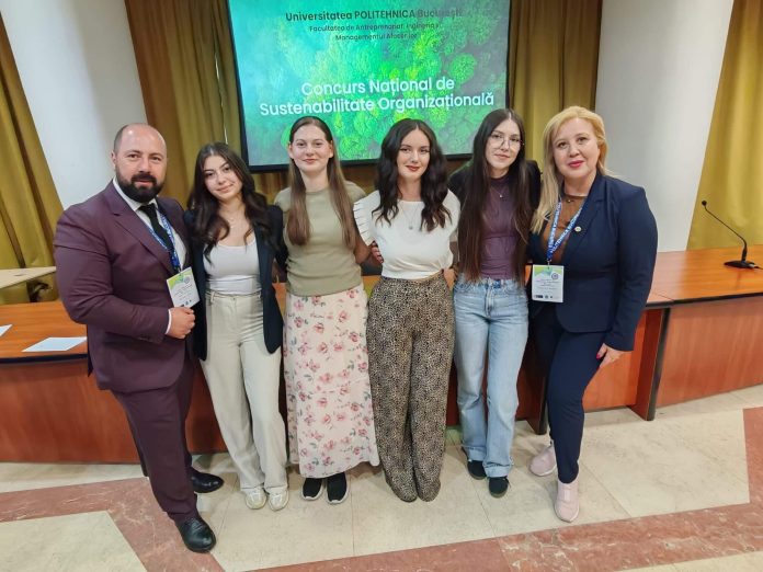 Irina Avram, studentă la UPT, locul I la Concursul Național de Sustenabilitate Organizațională