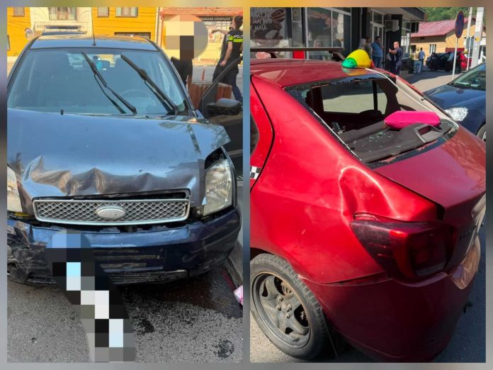 Șofer fugar, prins după ce s-a izbit de o mașină parcată. Amendă de 5000 de lei și permis suspendat