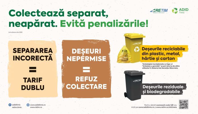 Atenție la „etichetă”! De ce ți se verifică pubela și cum eviți o factură dublă
