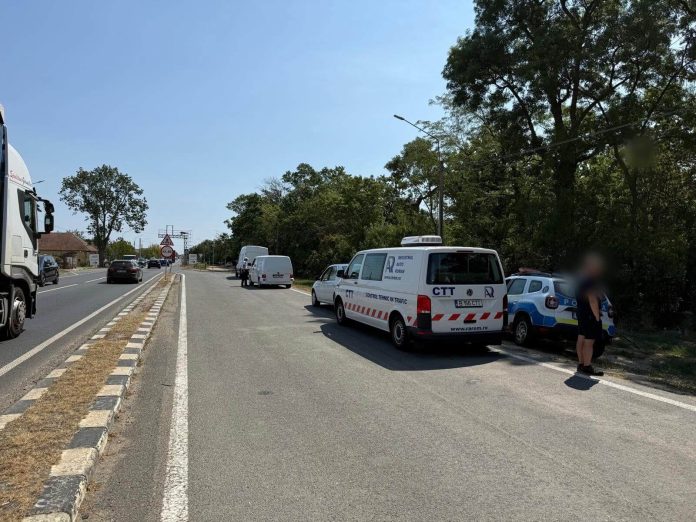 Razie cu peste 150 de amenzi pe DN6, în Timiș