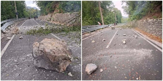 Drum închis pe Valea Cernei, din cauza căderilor de pietre și arbori. Rută ocolitoare