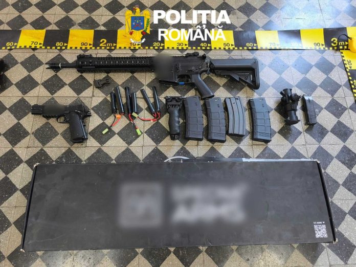 Percheziții de amploare în Timiș arme și peste 1.700 de alice și diaboluri, confiscate de polițiști