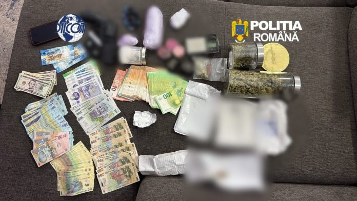 Afacere cu droguri în Timișoara cinci bărbați, săltați de polițiști. Ce au descoperit anchetatorii la percheziții