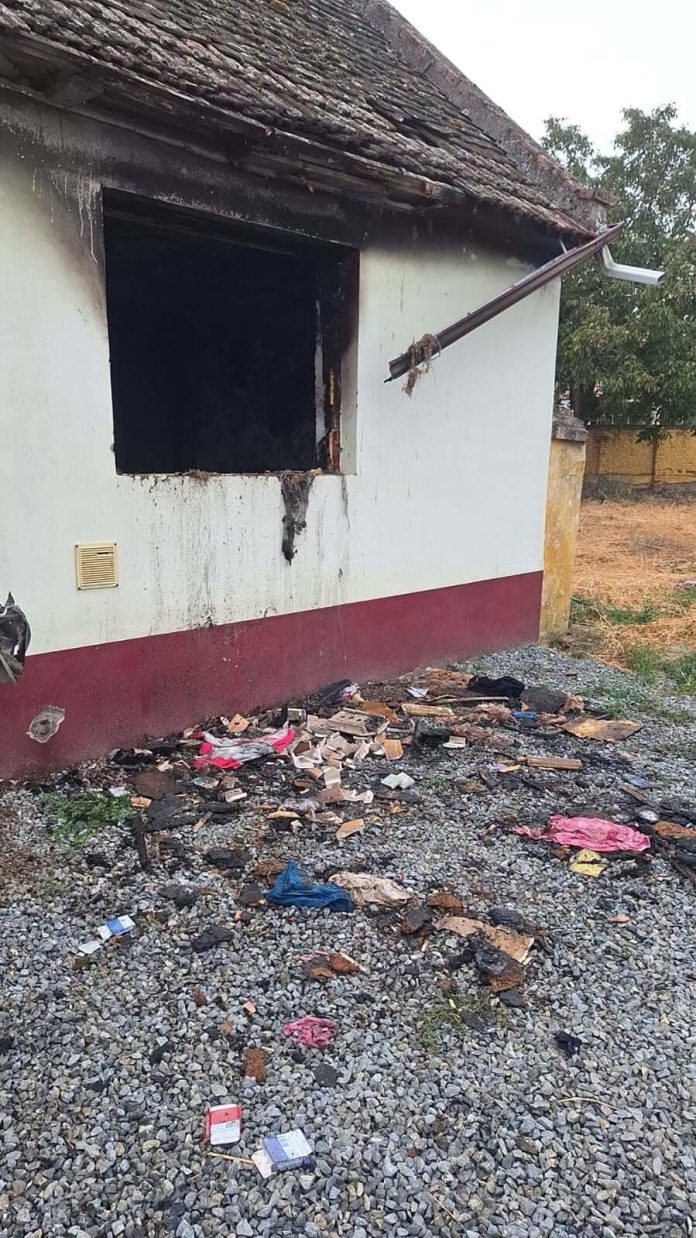 Apel la solidaritate pentru familia din Lovrin lovită de un incendiu puternic