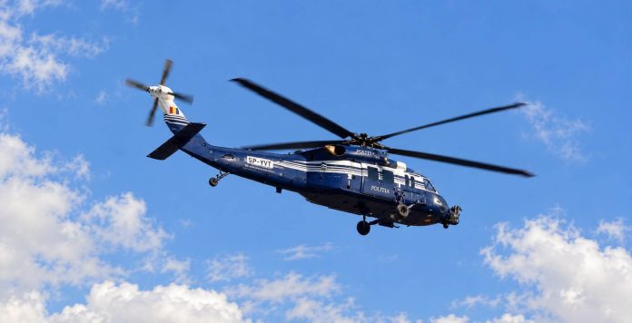Atenție, șoferi! Poliția monitorizează traficul din elicopter