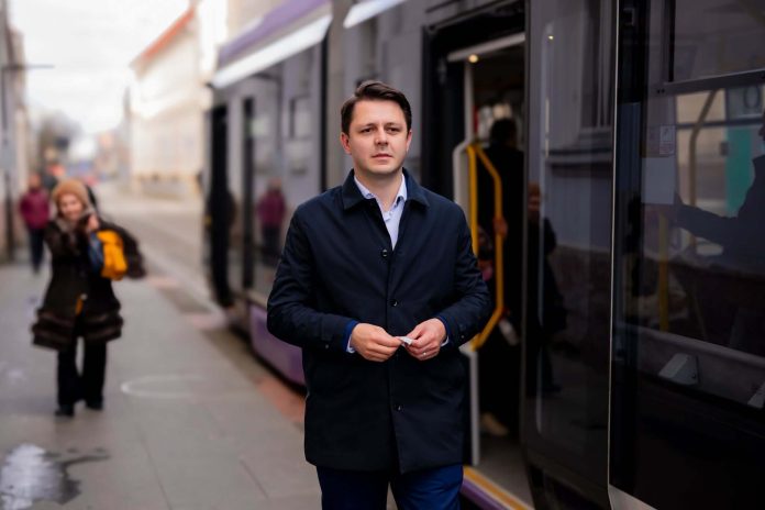 Ruben Lațcău, viceprimarul cu atribuții de primar al Timișoarei