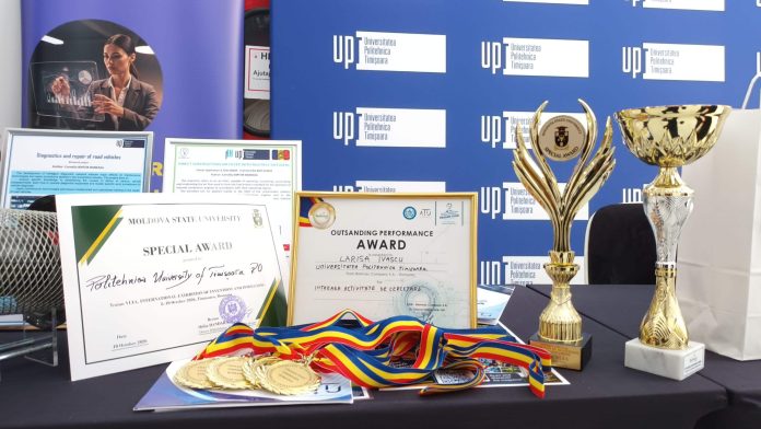 UPT, nouă medalii de aur și una de argint la Salonul de Invenții „Traian Vuia”